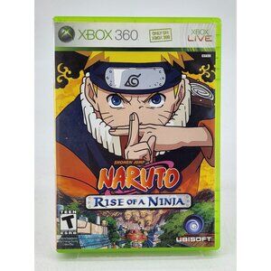 Naruto: Rise of a Ninja (Microsoft Xbox 360, 2007) TESTED AND WORKING
